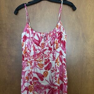 Long floral dress